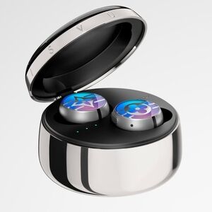 Louis Vuitton Wireless Earbuds with Charging Case Light Up Blue to Violet